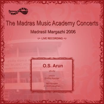 AM5225 - Madrasil Marghazi - 2006 - O. S. Arun